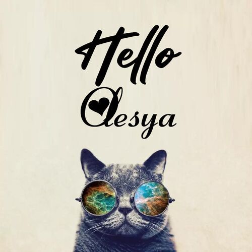 Открытка Olesya Hello