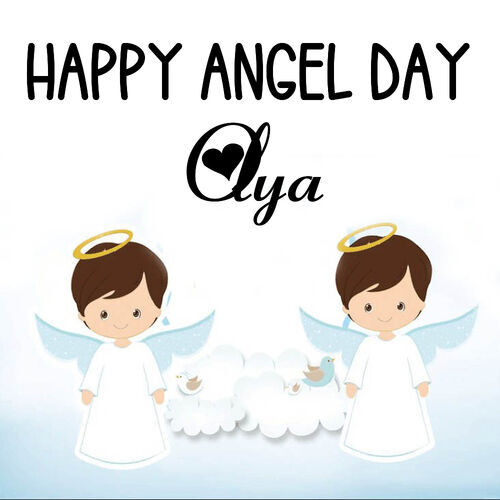 Открытка Olya Happy angel day