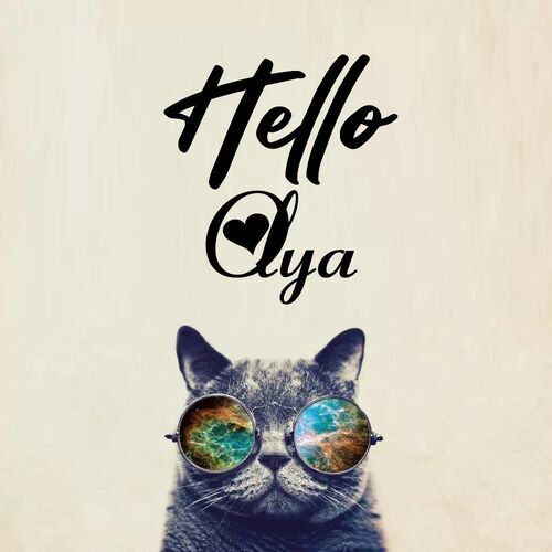 Открытка Olya Hello