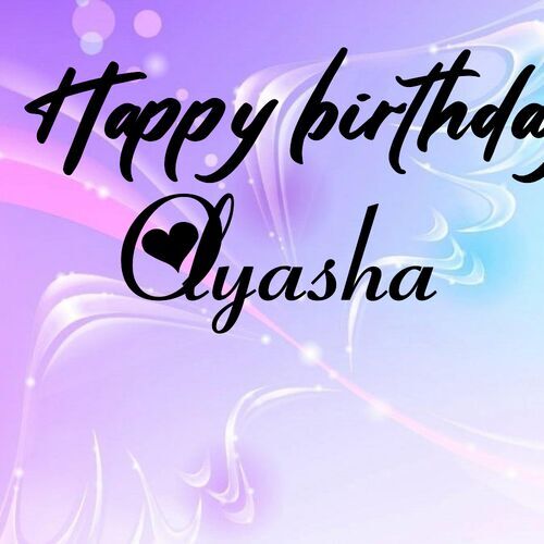 Открытка Olyasha Happy birthday