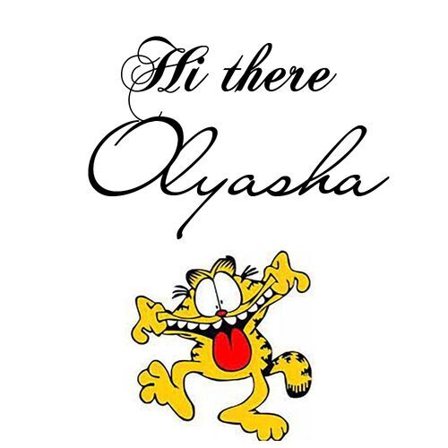 Открытка Olyasha Hi there