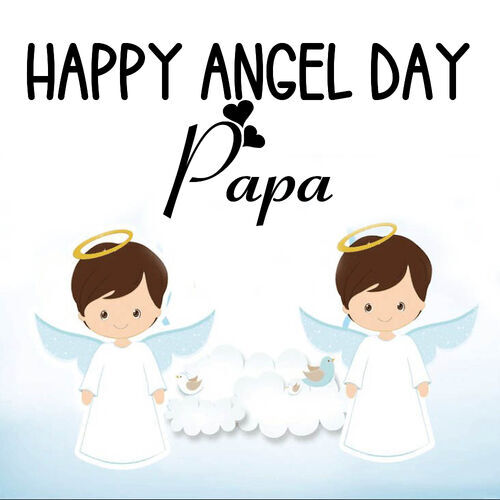 Открытка Papa Happy angel day