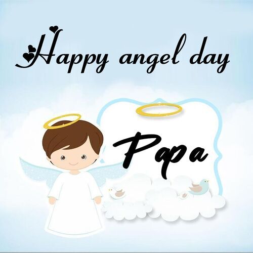 Открытка Papa Happy angel day