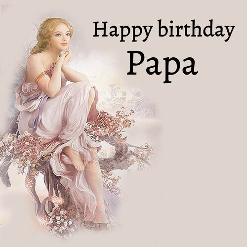 Открытка Papa Happy birthday