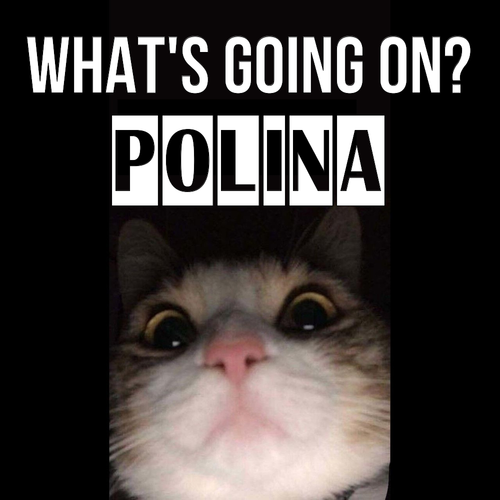 Открытка Polina What