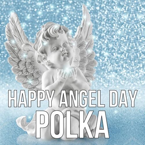 Открытка Polka Happy angel day