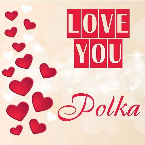 Открытка Polka Love you