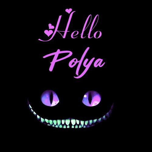 Открытка Polya Hello