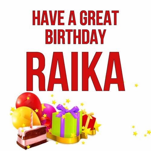 Открытка Raika Have a great birthday