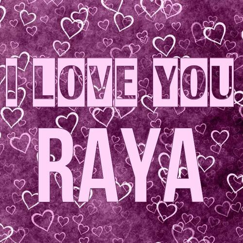 Открытка Raya I love you