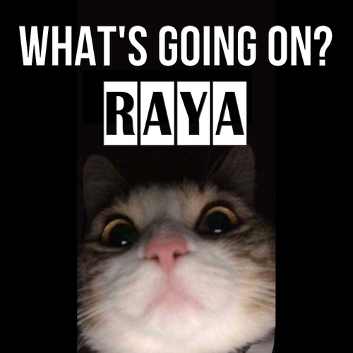 Открытка Raya What