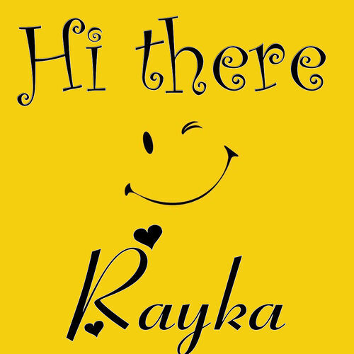 Открытка Rayka Hi there