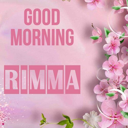 Открытка Rimma Good morning