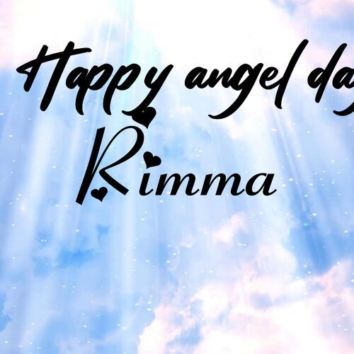 Открытка Rimma Happy angel day