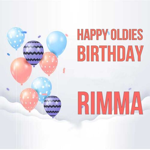 Открытка Rimma Happy oldies birthday