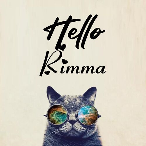 Открытка Rimma Hello