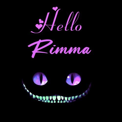 Открытка Rimma Hello