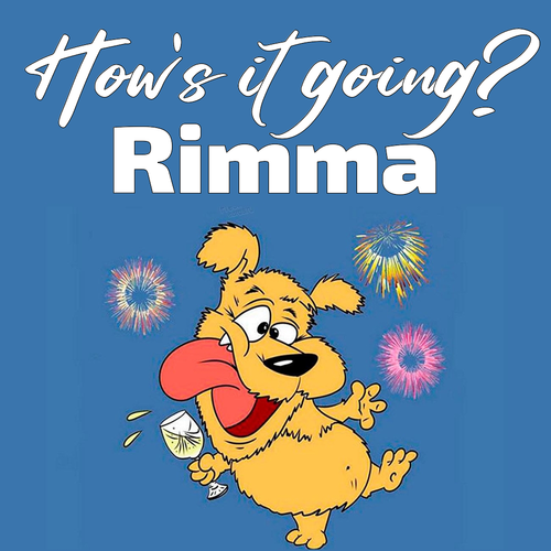 Открытка Rimma How