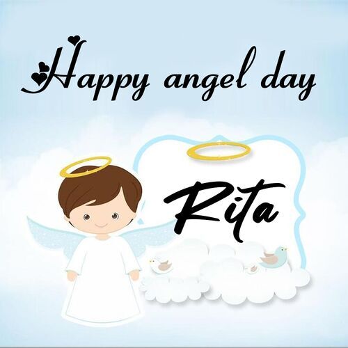 Открытка Rita Happy angel day