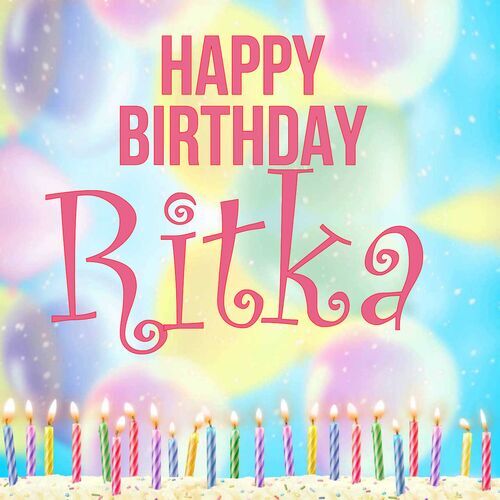 Открытка Ritka Happy birthday