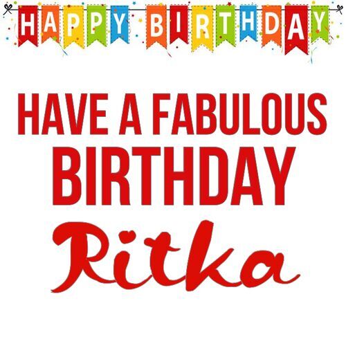 Открытка Ritka Have a fabulous birthday