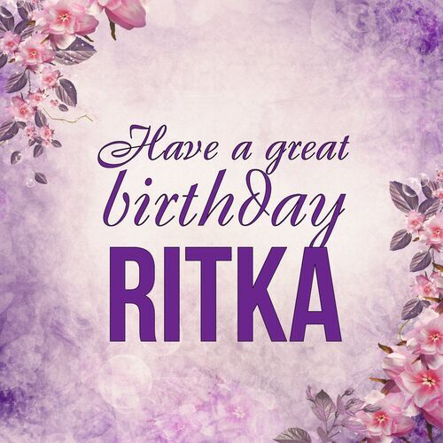 Открытка Ritka Have a great birthday