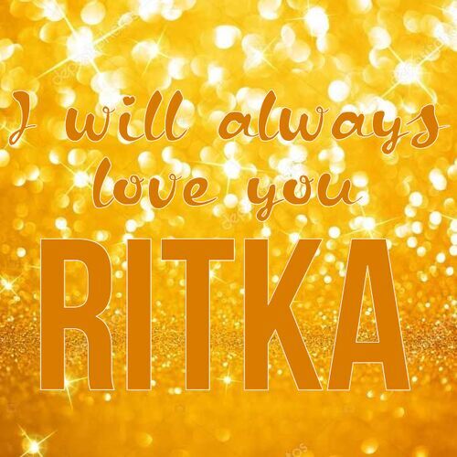 Открытка Ritka I will always love you