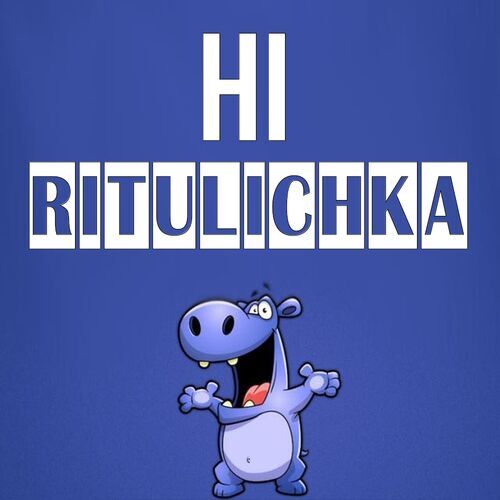 Открытка Ritulichka Hi