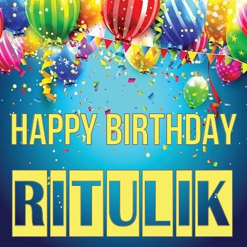 Открытка Ritulik Happy birthday