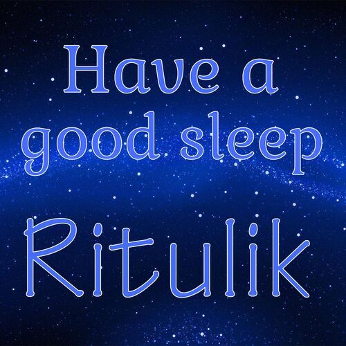 Открытка Ritulik Have a good sleep