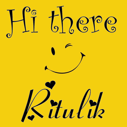 Открытка Ritulik Hi there