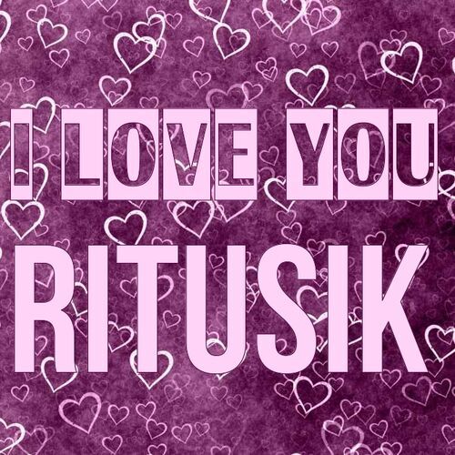 Открытка Ritusik I love you