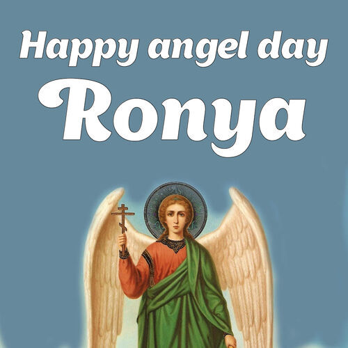 Открытка Ronya Happy angel day