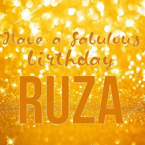 Открытка Ruza Have a fabulous birthday