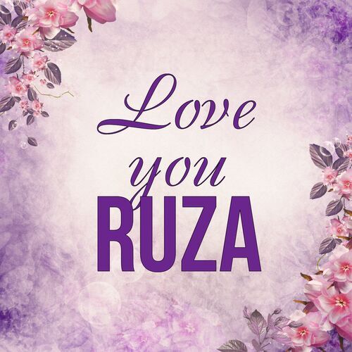 Открытка Ruza Love you