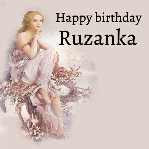 Открытка Ruzanka Happy birthday