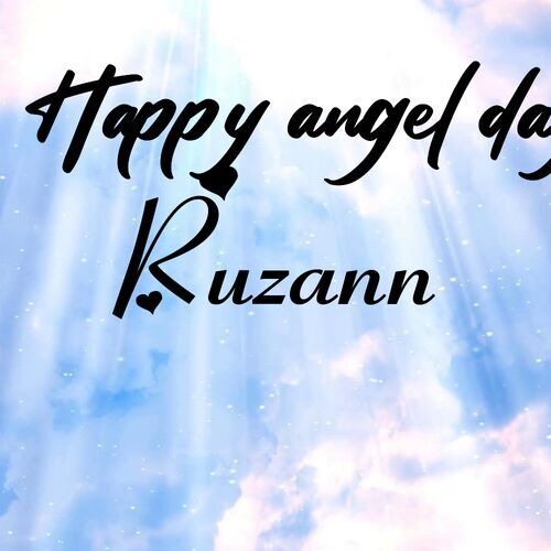 Открытка Ruzann Happy angel day