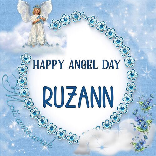 Открытка Ruzann Happy angel day