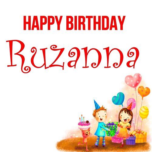 Открытка Ruzanna Happy birthday