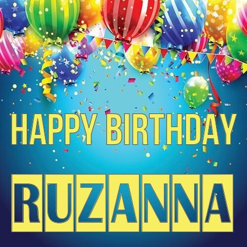 Открытка Ruzanna Happy birthday