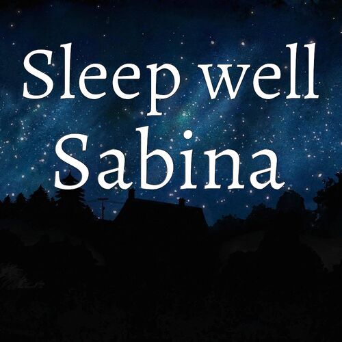 Открытка Sabina Sleep well