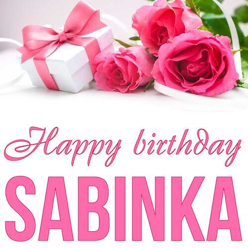 Открытка Sabinka Happy birthday