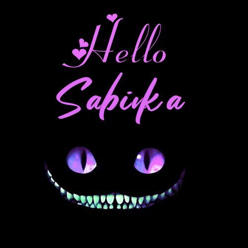 Открытка Sabinka Hello