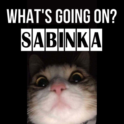 Открытка Sabinka What