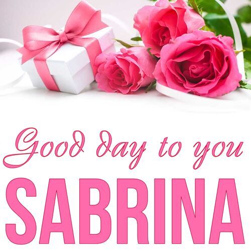 Открытка Sabrina Good day to you