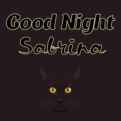 Открытка Sabrina Good Night