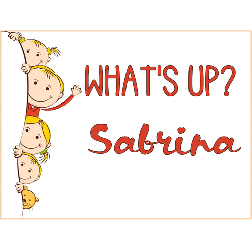 Открытка Sabrina What