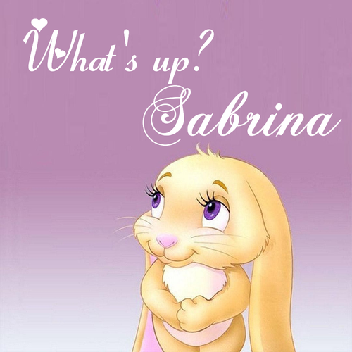 Открытка Sabrina What