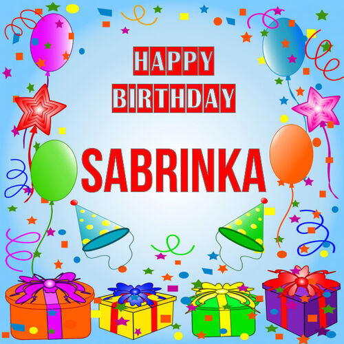 Открытка Sabrinka Happy birthday