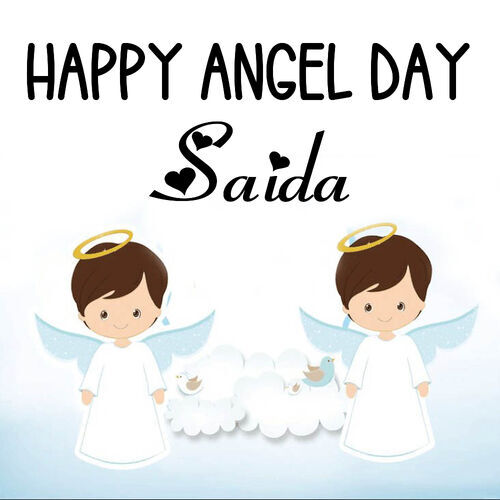 Открытка Saida Happy angel day